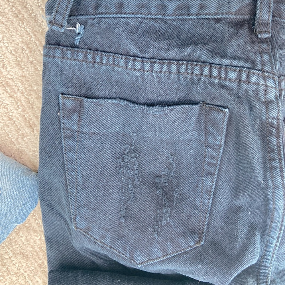One Teaspoon Distressed blue jeans